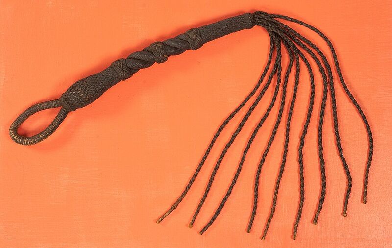 File:Nineteenth-century U.S. Navy cat o' nine tails.jpg
